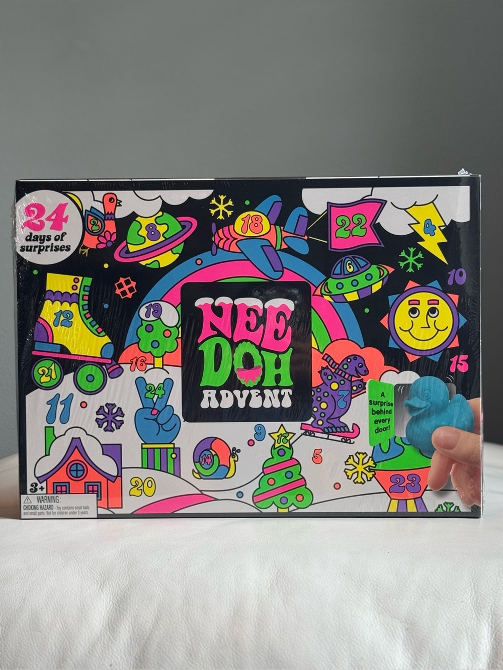 NeeDoh Advent Calendar 2026 Authentic Squishy Christmas Countdown NEW RARE